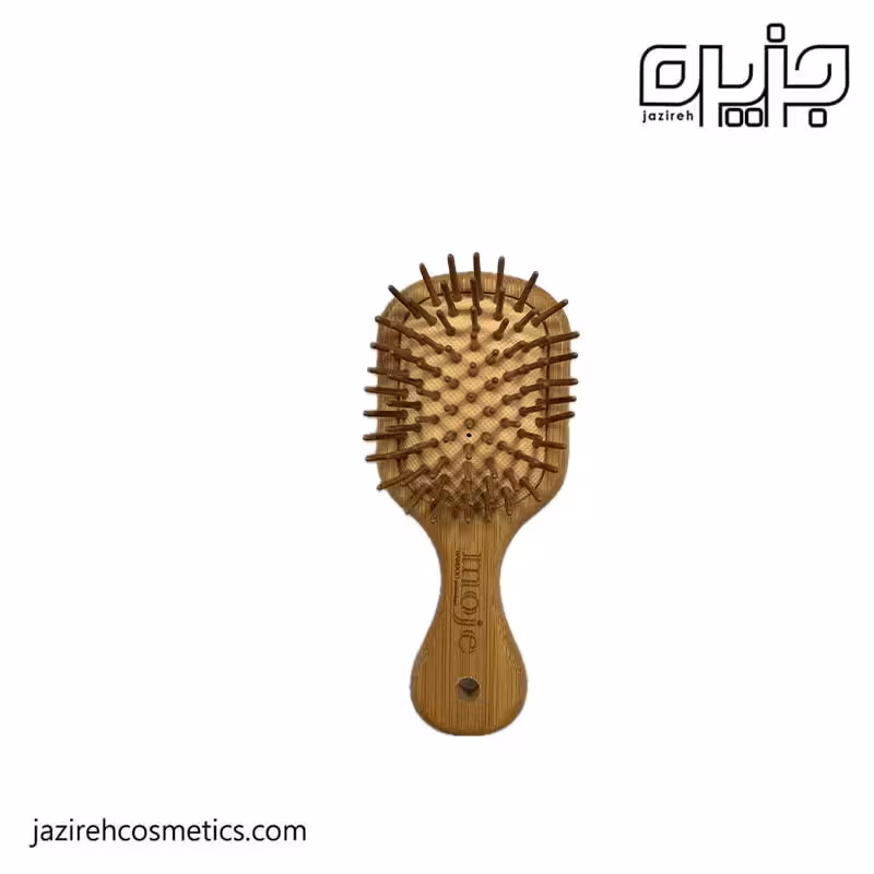 برس چوبي چهارگوش دندانه چوبی کوچک moje