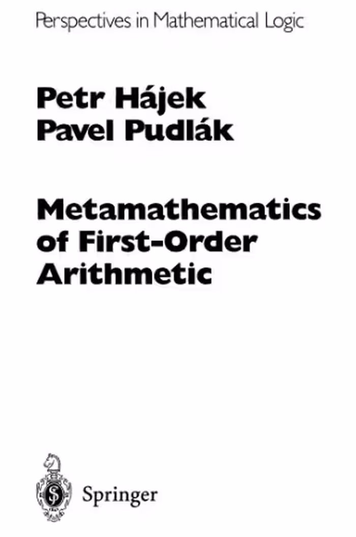 خرید و دانلود نسخه کامل کتاب Metamathematics of first-order arithmetic