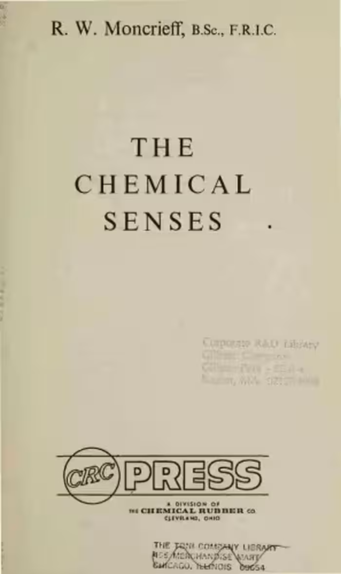 خرید و دانلود نسخه کامل کتاب The Chemical Senses