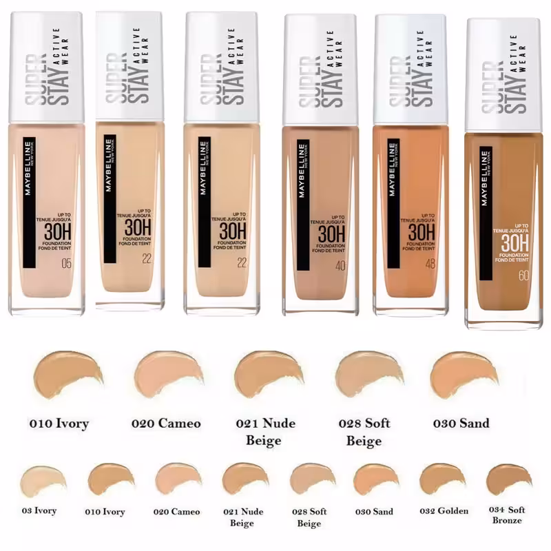 کرم پودر 30 ساعته سوپر استی میبلین Super Stay