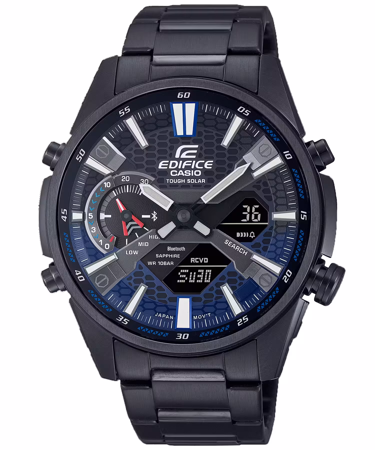 ساعت مچی مردانه کاسیو، زیرمجموعه EDIFICE, کد ECB-S100DC-2ADF