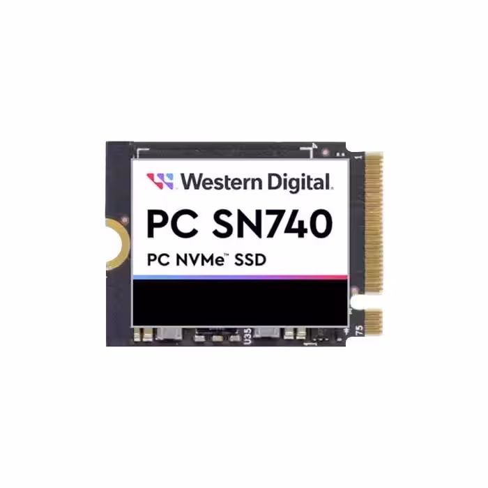 حافظه SSD M2 وسترن دیجیتال مدل WD SN740 ظرفیت 256 گیگابایت