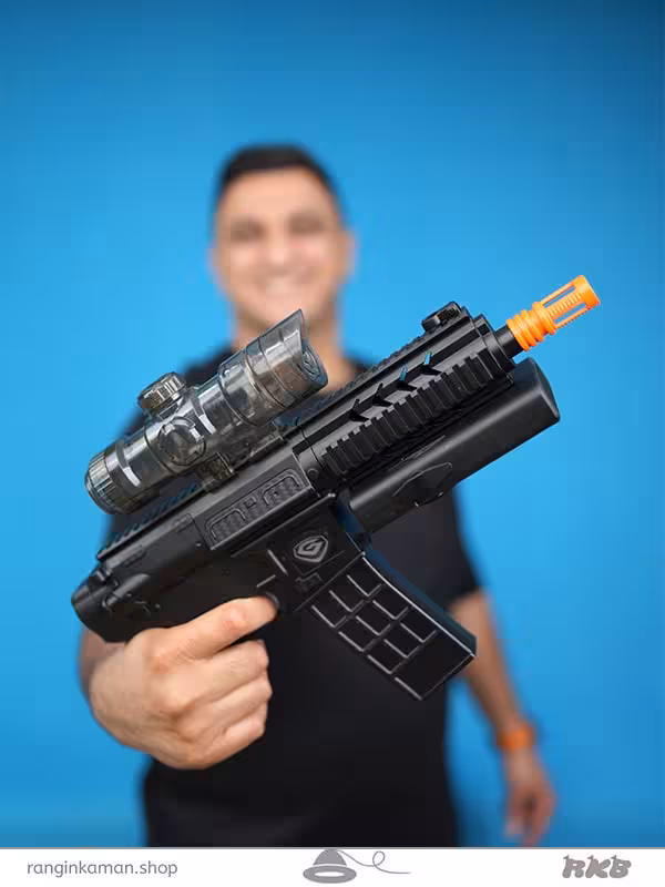 تفنگ شارژی تیر ژله ای Charged jelly shot gun