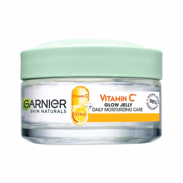 ژل کرم مرطوب کننده ویتامین سی C برند گارنیر Garnier اصل | حجم 50 میل