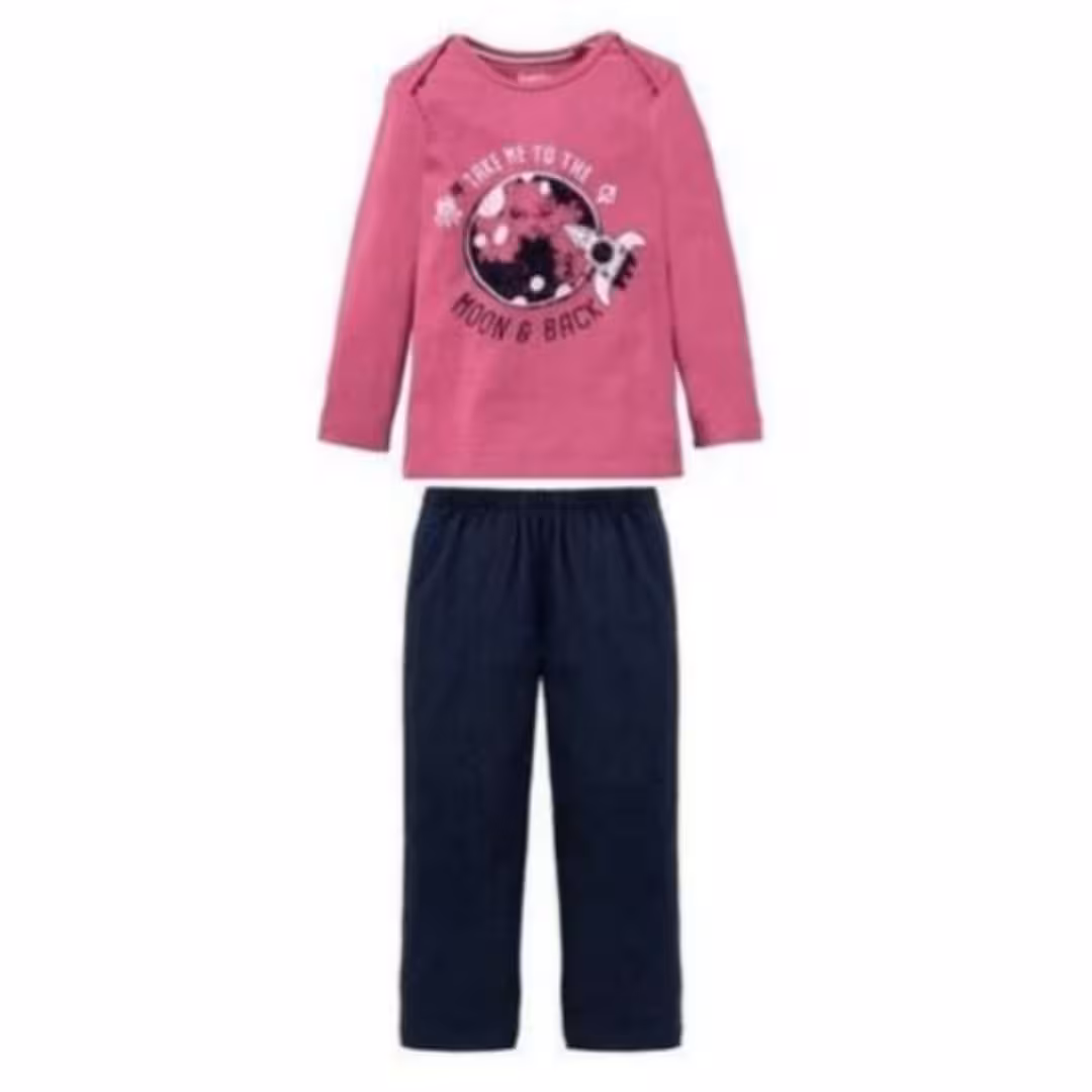 بلوز شلوار دخترانه و پسرانه لوپیلو سایز 1 تا 2 سال