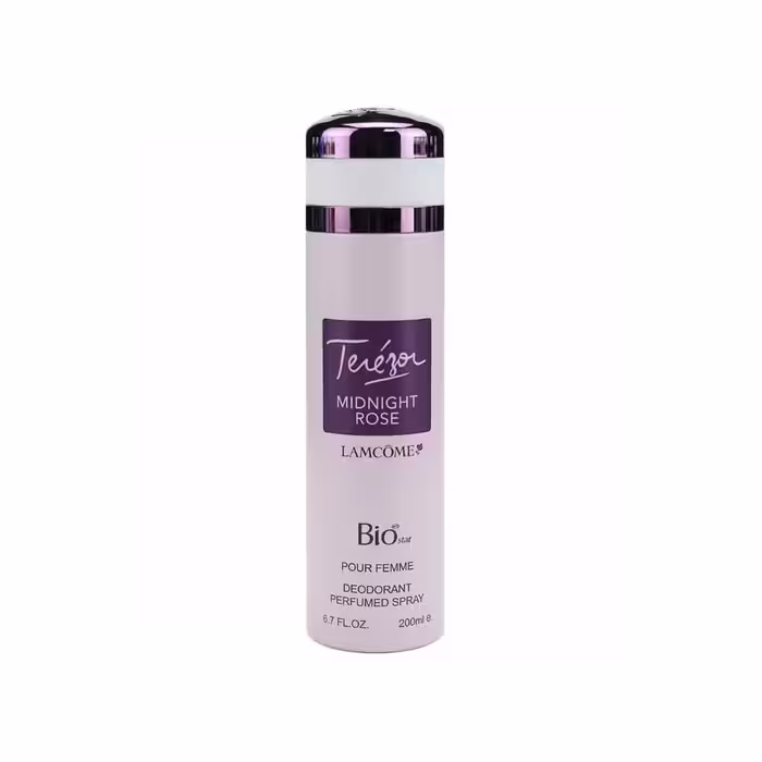 اسپری بدن زنانه مدل Midnight Rose بایواستار 200 میلی لیتری
