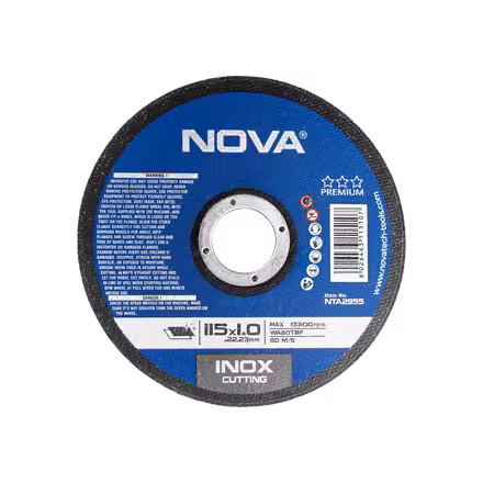 سنباده فلاپ دیسک 115 میلیمتری  ZIRCONIA Grade 100 نووا مدل 2904