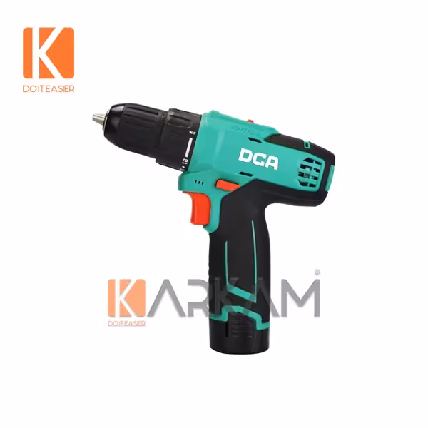 دريل شارژی 12 ولت 2 آمپر 10 میلیمتر DCA مدل ADJZ1202E