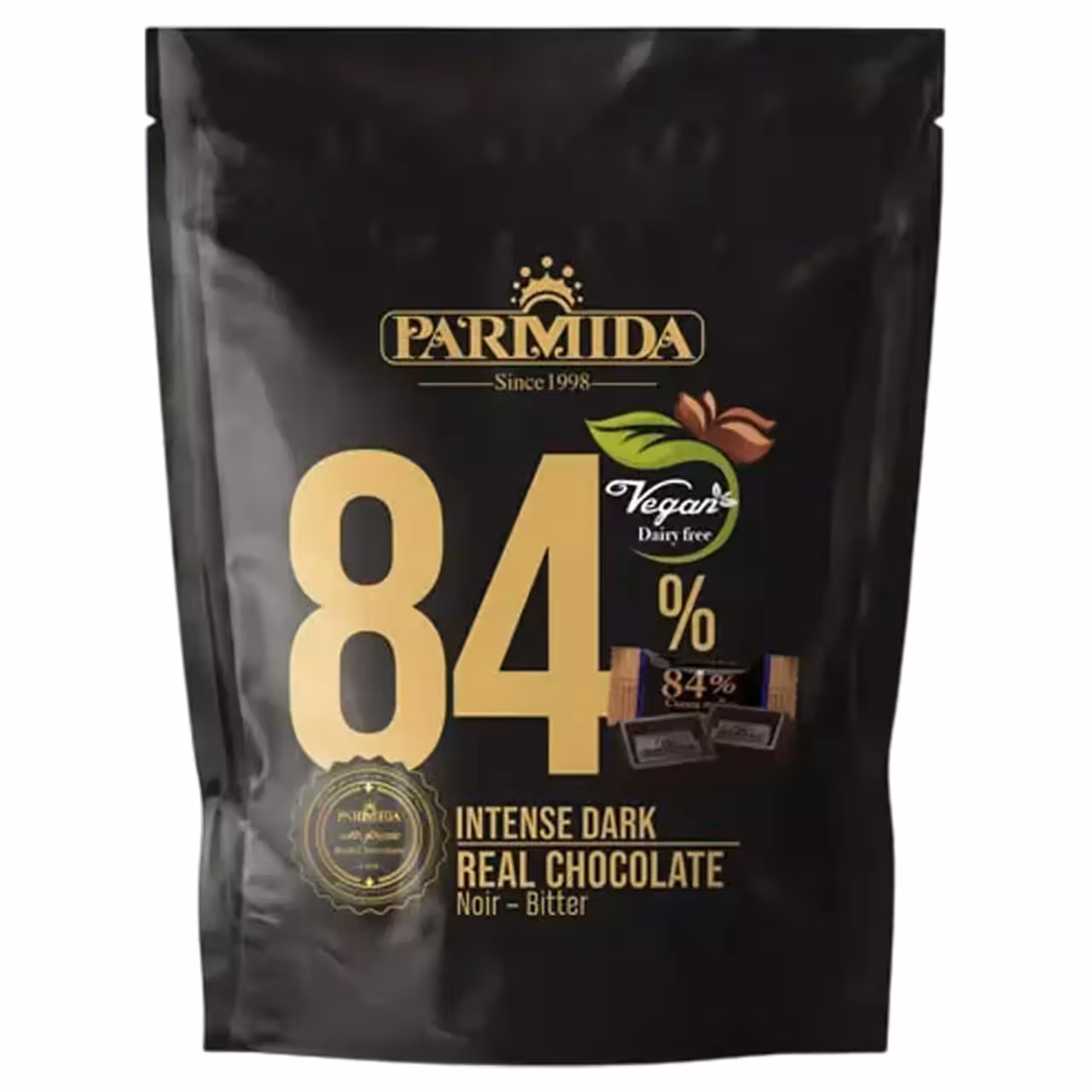 شکلات تلخ 84 درصد پارمیدا – 70 گرم