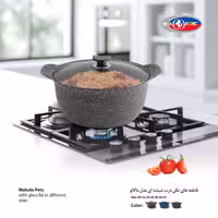 قابلمه سایز 28 درب شیشه ای فورج تاوا مدل ماکالو