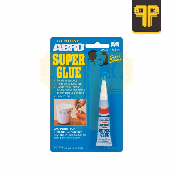 چسب قطره‌ای همه کاره سوپر ابرو ABRO SUPER GLUE