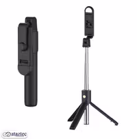 مونوپاد بلوتوثی سه پایه دار مدل K10-S، پایه سلفی با ریموت و چرخش 360 درجه