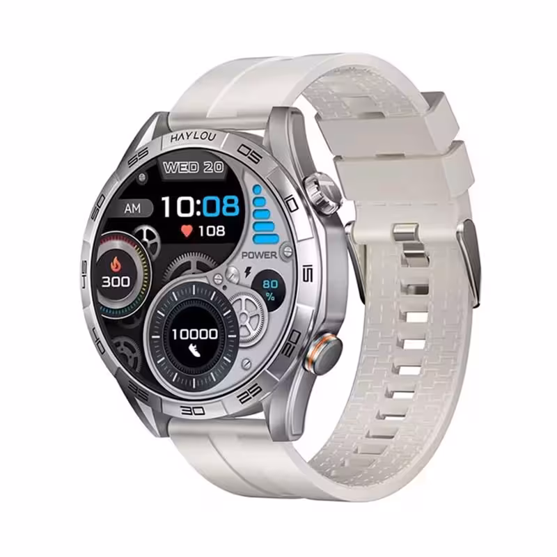 ساعت هوشمند Haylou Solar 5 نقره ای با گارانتی متین