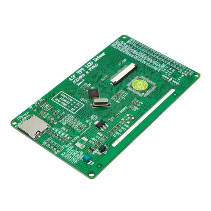 برد درایور نمایشگر FT800 تمام رنگی “LCD TFT 4.3
