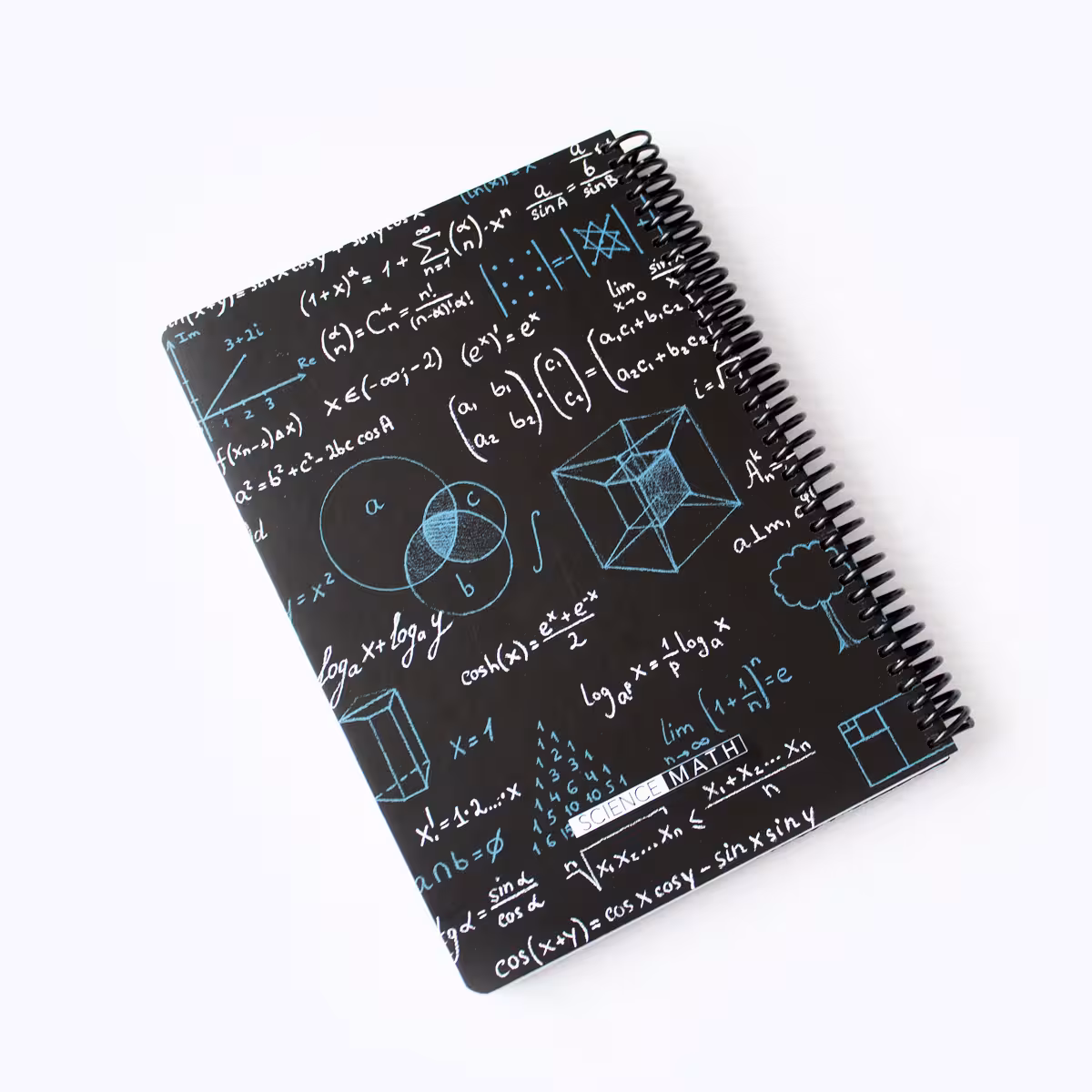 دفتر خط دار MATH مشکی دات نوت (dotnote)