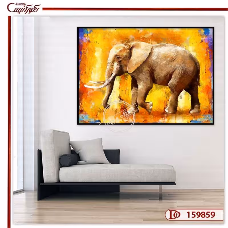 تابلو دکوری فیل R159859