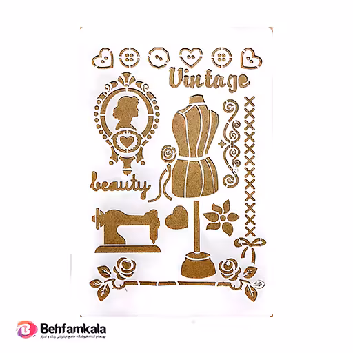 شابلون استنسیل ابعاد 30*20