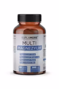 قرص منیزیم بیس گلیسینات،سیترات،مالات و ویتامین ب6 Suplamore