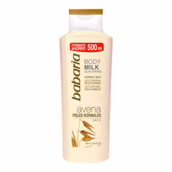 شیر بدن باباریا مدل جو دو سر حجم 500 میلی لیتر