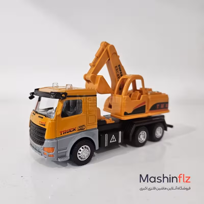 ماکت کامیون مرسدس بنز بیل مکانیک 12 سانتی کد 5306