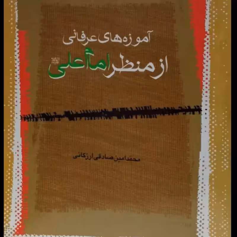آموزه های عرفانی از منظر امام علی (علیه الصلاه والسلام) نویسنده محمدامین صادقی ارزگانی