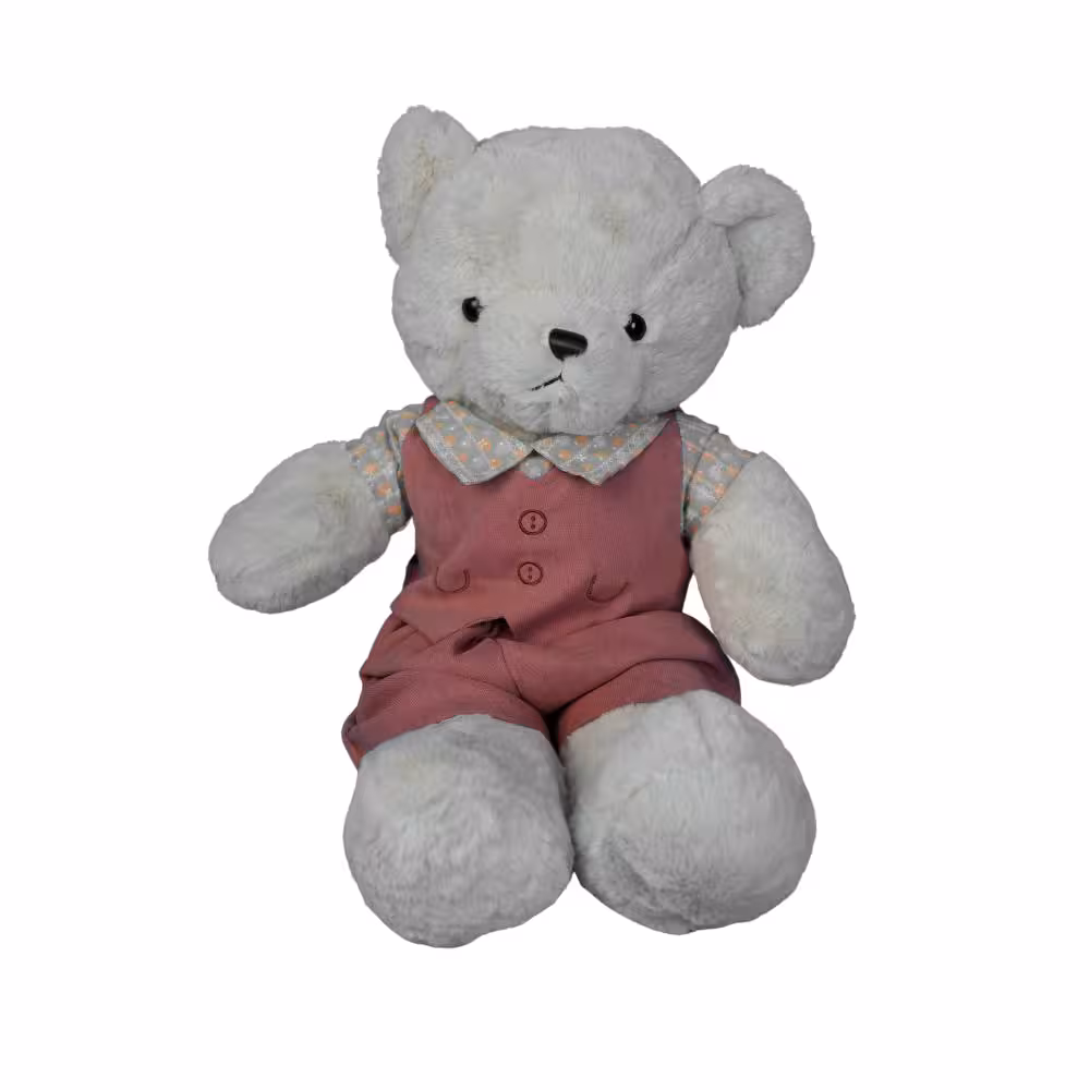 عروسک خرس شیک و پیک کدStylish bear doll 045