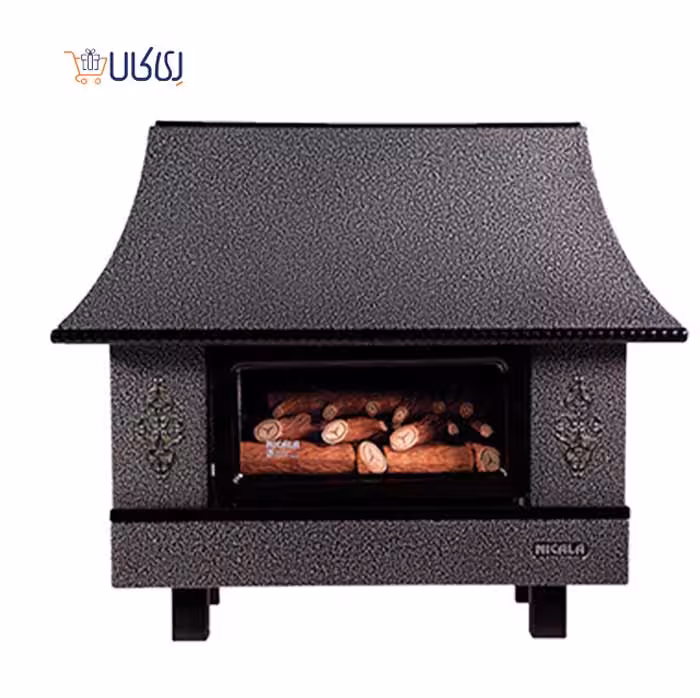 بخاری گازی شومینه ای نیک کالا مدل آذر MC24