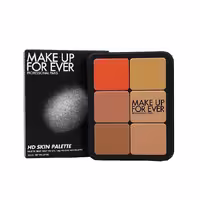 پالت کانتور کرمی میکاپ فور اور 12 رنگ مدل Ultra HD Foundation