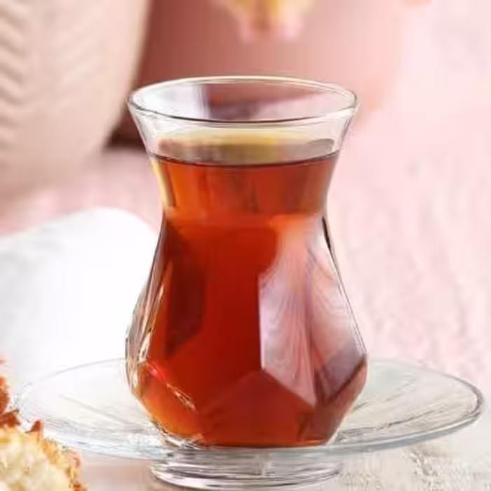 استکان کمر باریک چندضلعی دایموند