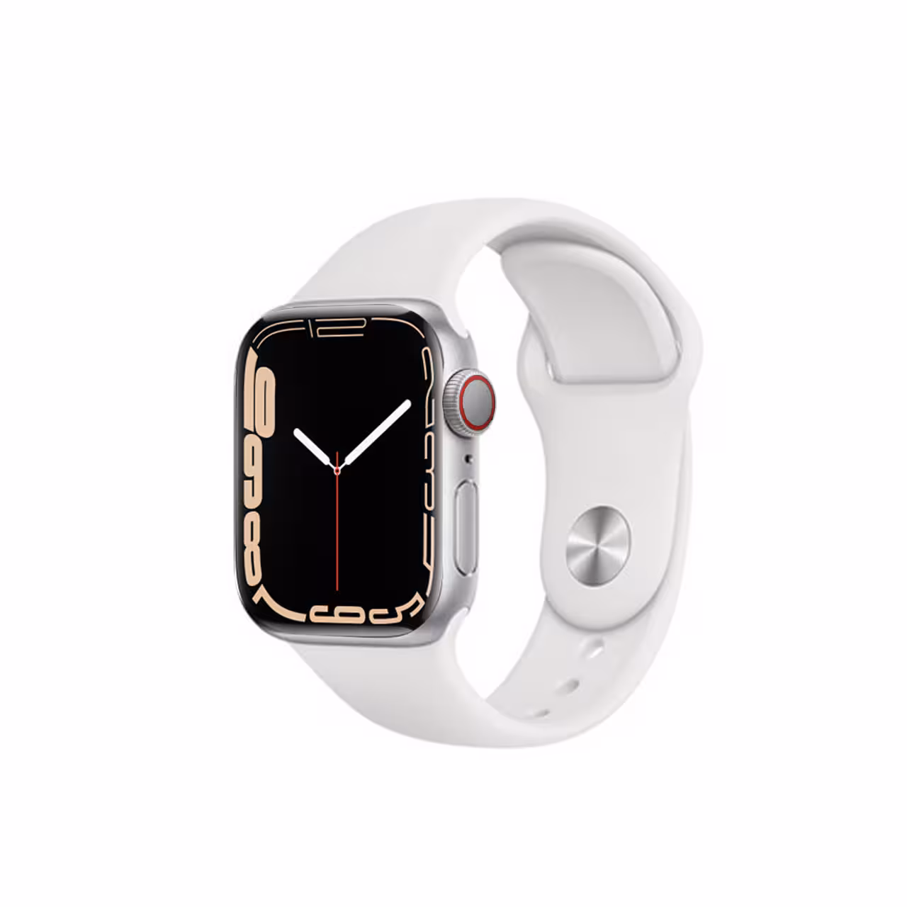 ساعت هوشمند اپل واچ سری 8 مدل Silver Aluminum Case White Sport Band-41MM-S/M - نقره ای - اصلی (گارانتی یکساله شرکتی)