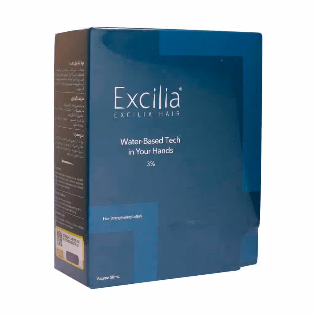 لوسیون تقویت کننده مو 3 درصد اکسیلیا 50 میلی لیتر | Excilia Water Based Tech Hair Lotion 3%