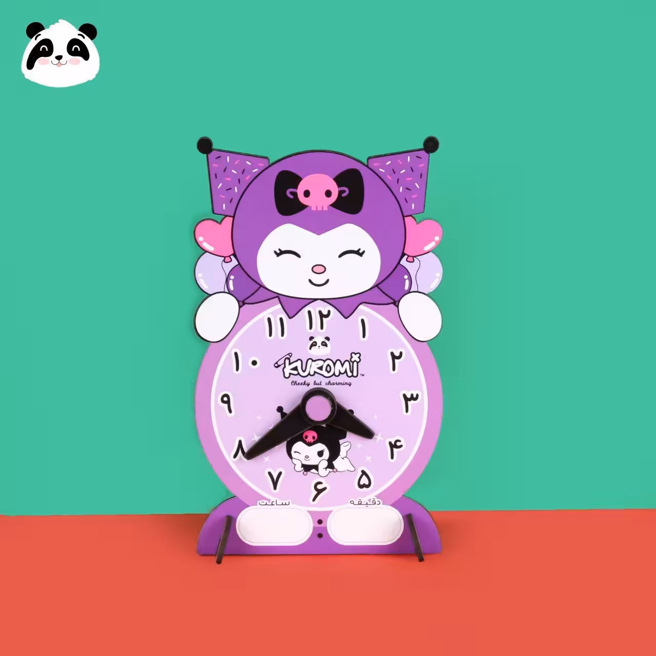 ساعت آموزشی چوبی کیوت