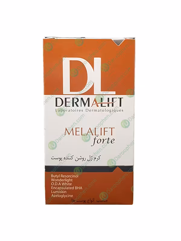 کرم ژل روشن کننده قوی ملالیفت فورت درمالیفت انواع پوست 50 میل – DERMALIFT Melalift Forte Depigmenting Cream Gel 50 ml All Skin