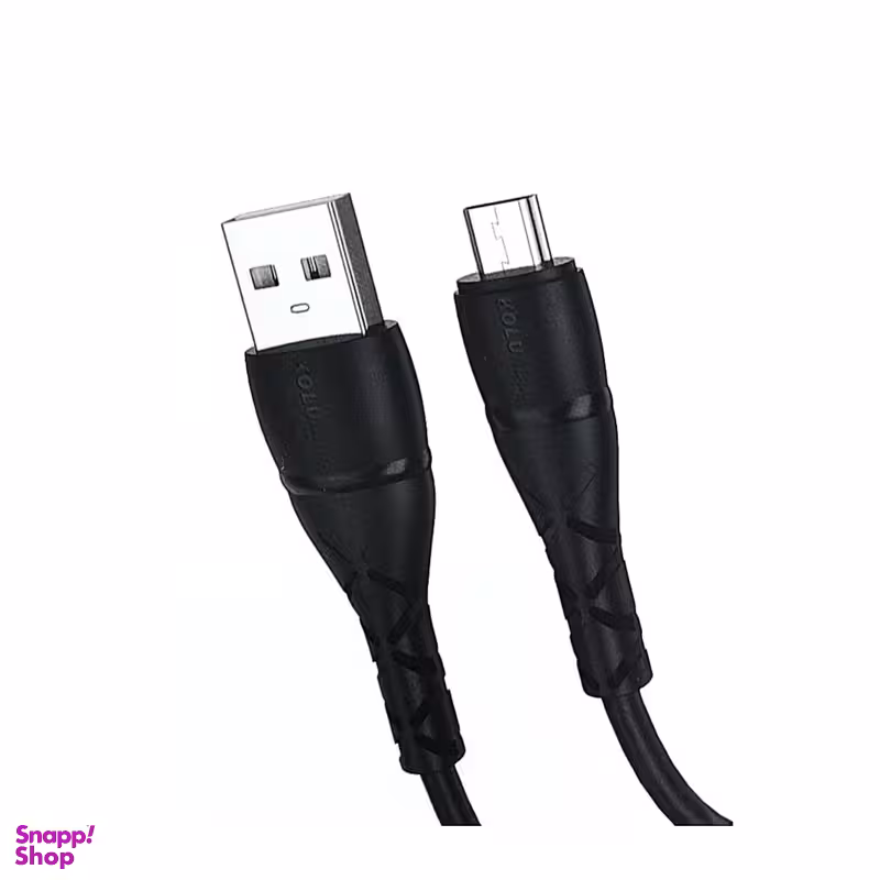کابل تبدیل USB به MicroUSB کلومن مدل kd02 طول یک متر