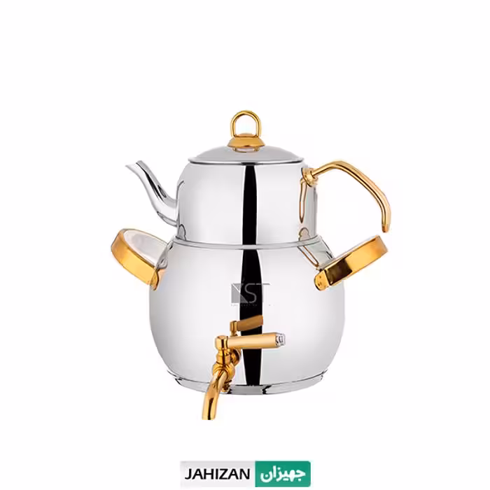 کتری و قوری کی اس تی مدل 4050TPsg (دو قوری)