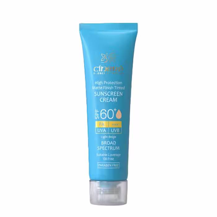 کرم ضد آفتاب بژ روشن  SPF60 سینره