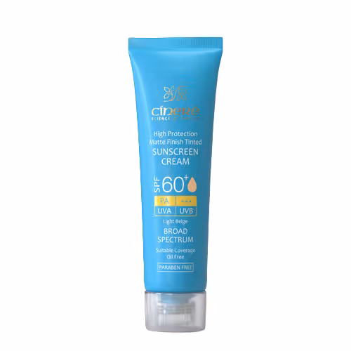 کرم ضد آفتاب بژ روشن SPF60 سینره