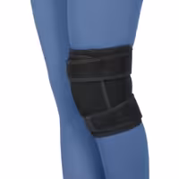 زانوبند ورزشی پد دار طب و صنعت 41300