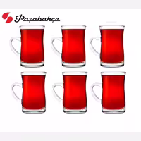 ماگ شربت خوری پاشاباغچه، طرح میلا، بسته 6 عددی، کد 55613