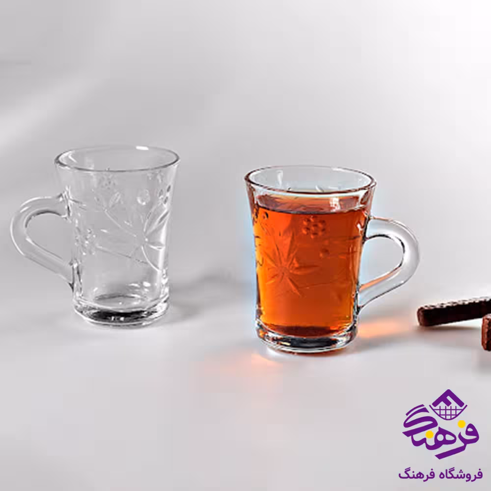 نيم ليوان شفق دسته دار کادو کاوه 6دک