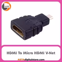 تبدیل Micro HDMI to HDMI V-Net Black