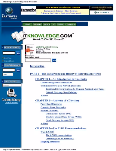 خرید و دانلود نسخه کامل کتاب Mastering Active Directory