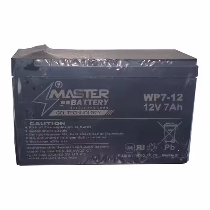 باتری 12 ولت 7.2 آمپر-MASTER
