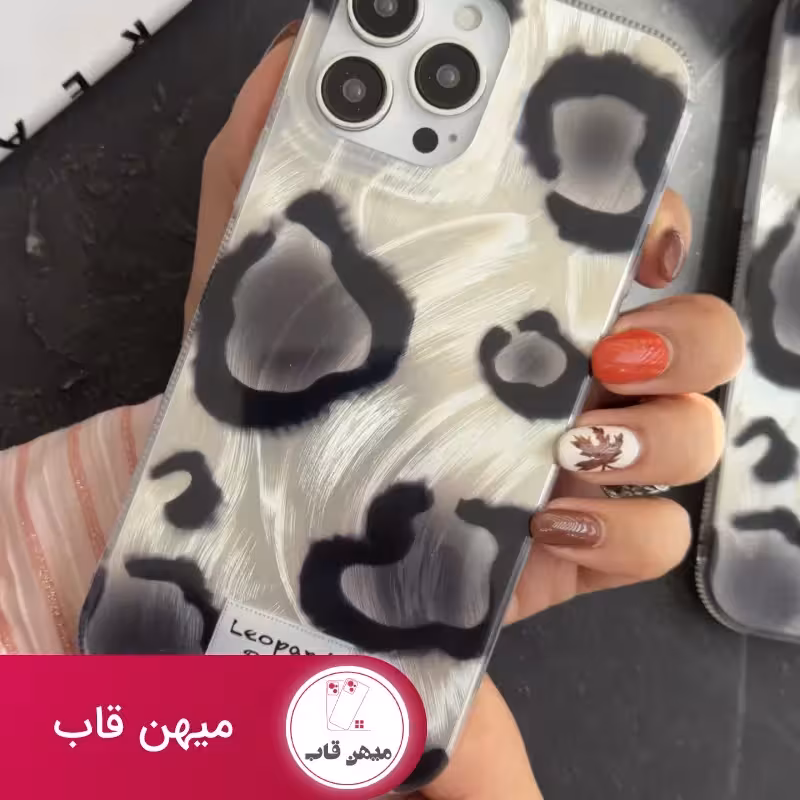 قاب موبایل آیفون پلنگی لیپارد - کد (128221)