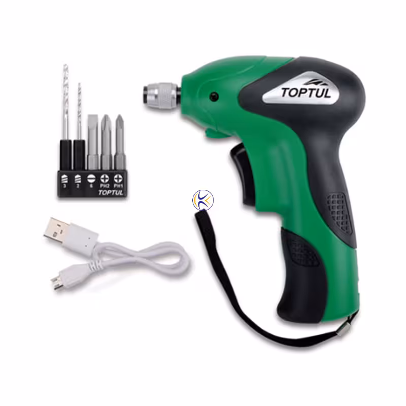 پیچ گوشتی شارژی 4.5 نیوتن (6.4) مدل KPDB0805 تاپ تول Toptul