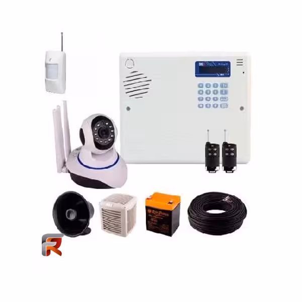 پکیج دزدگیر اماکن سایلکس مدلSG8-LITE  دوربین V380