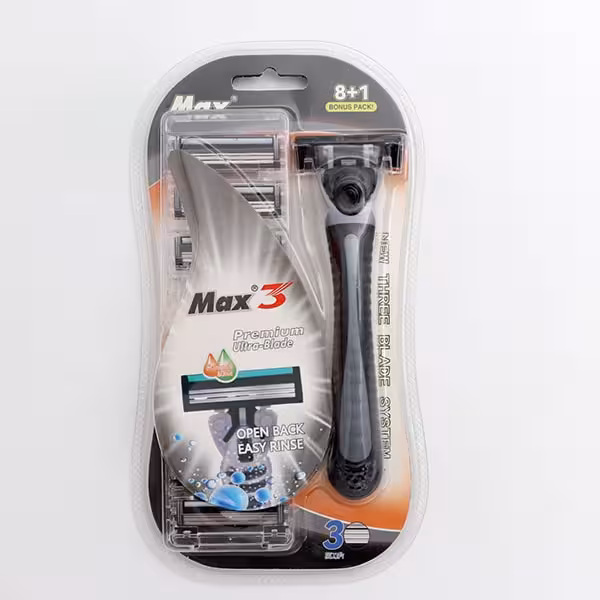 ژیلت Max تیغ اصلاح مکس 3تیغ با 8 سری 90805