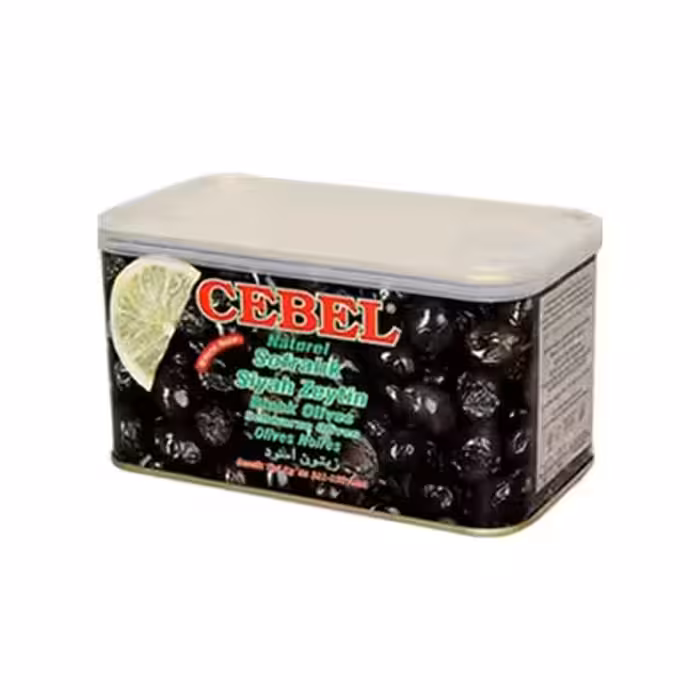 زیتون سیاه جبل 750 گرمی Cebel Siyah Zeytin