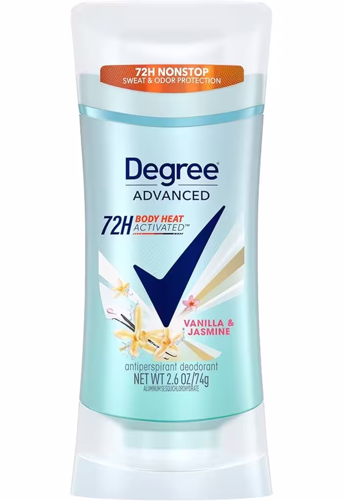مام استیک ضد تعریق Degree Advanced دگری، رایحه وانیل و یاس، حجم 74 گرم