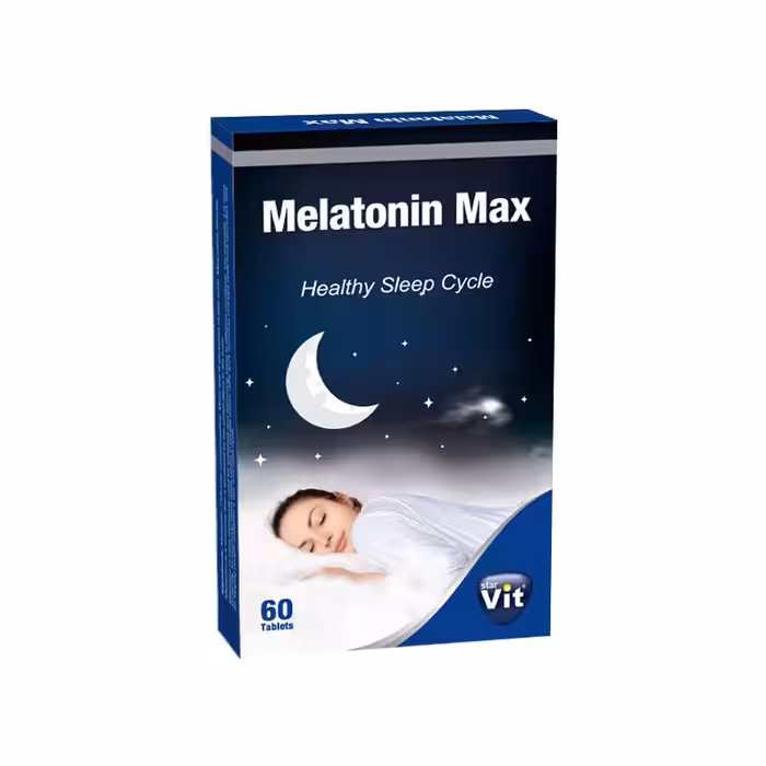 قرص ملاتونین مکس استارویت 60 عددی